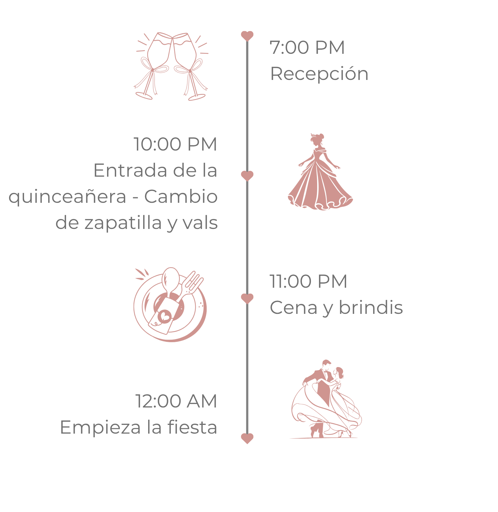 Documento A4 Programa boda casamiento flores elegante blanco (1600 x 2800 px) (25)